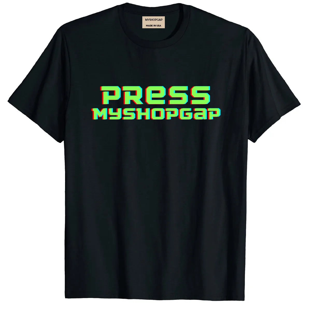 Press Myshopgap Tee - Black