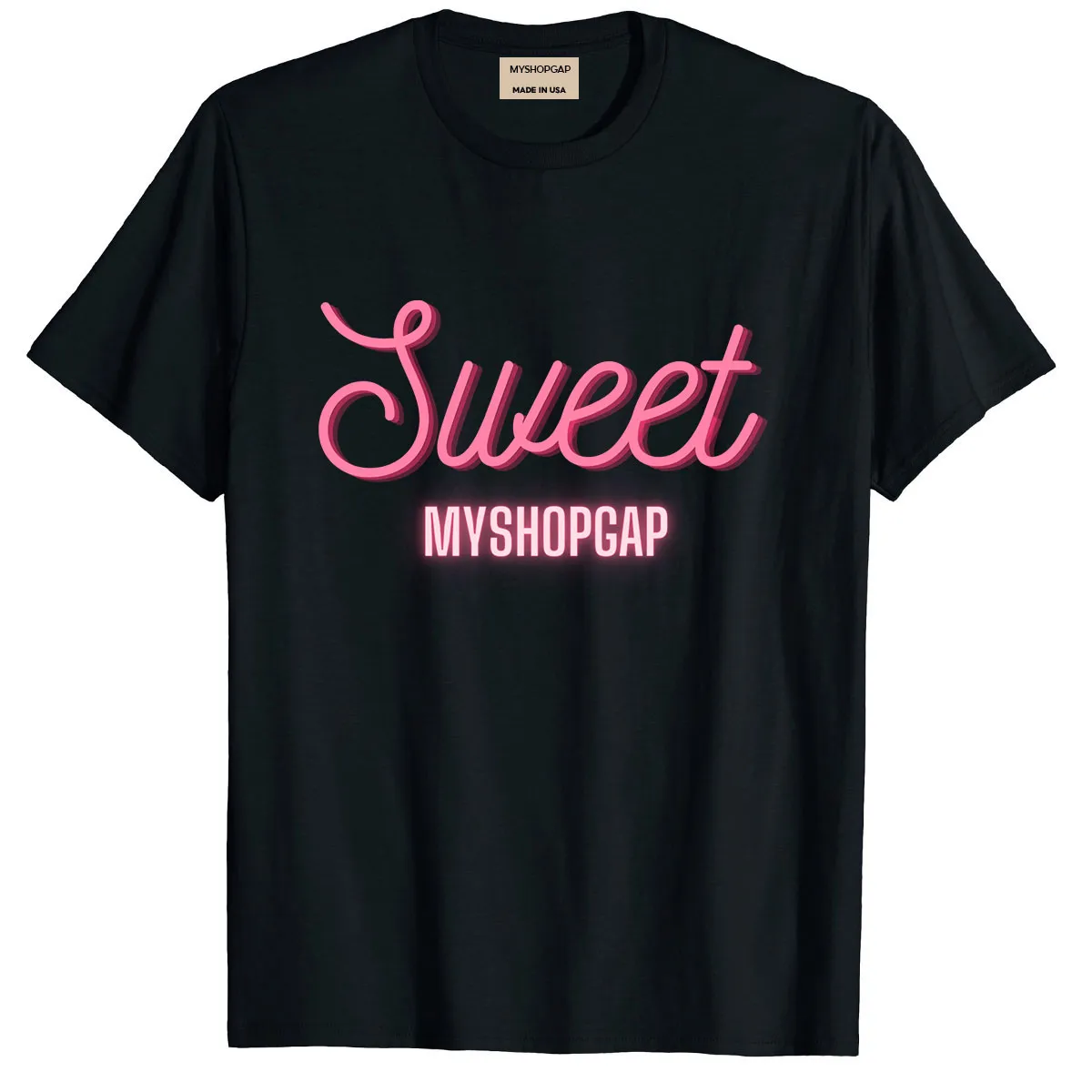 Sweet Myshopgap Tee - Black