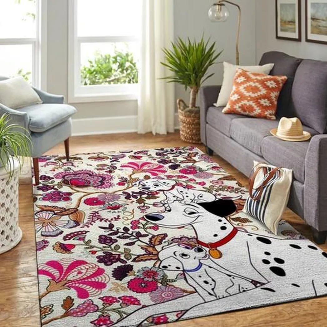 101 Dalmatians Movie Living Room Area No5562 Rug Living Room Area Rug