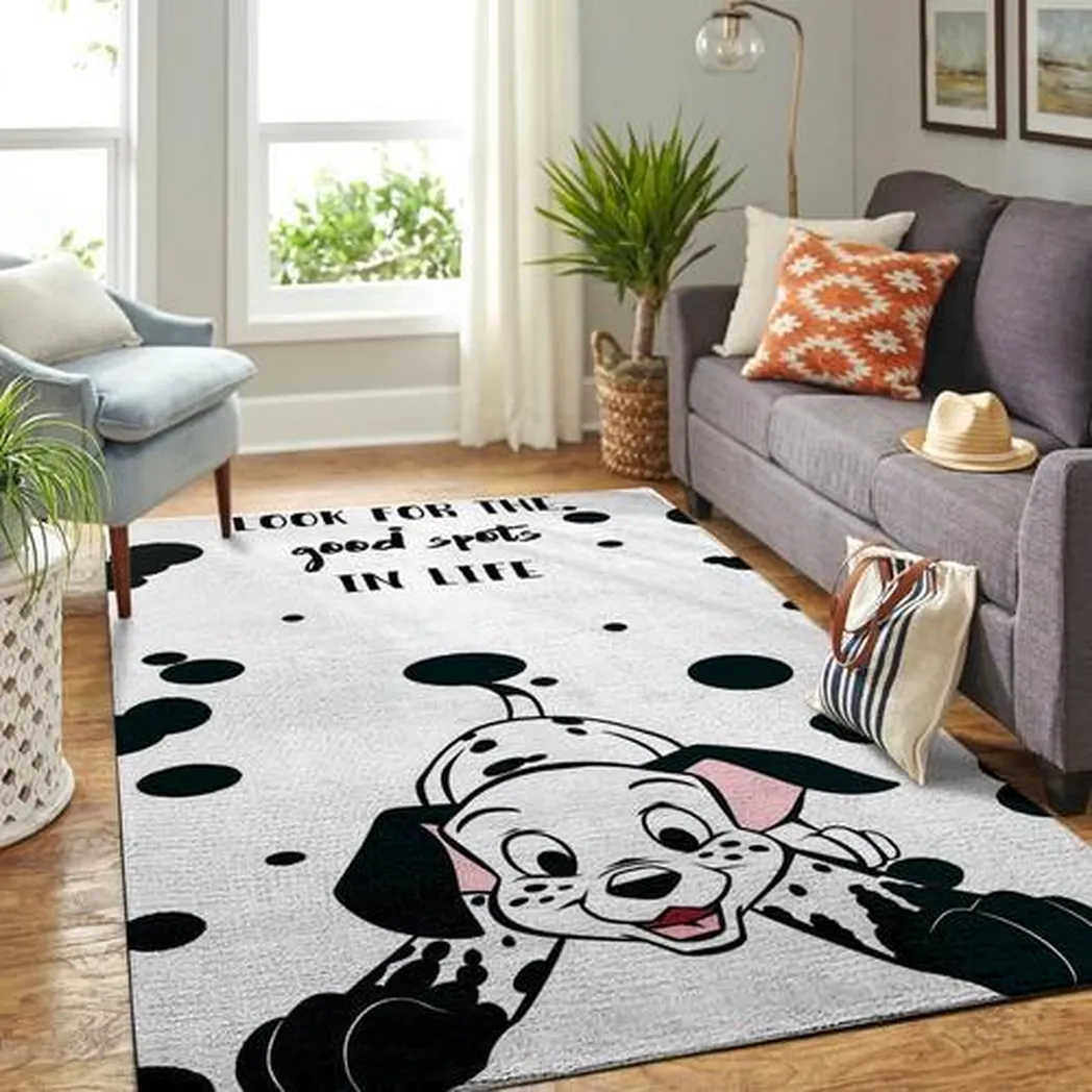 101 Dalmatians Movie Living Room Area No5563 Rug Living Room Area Rug