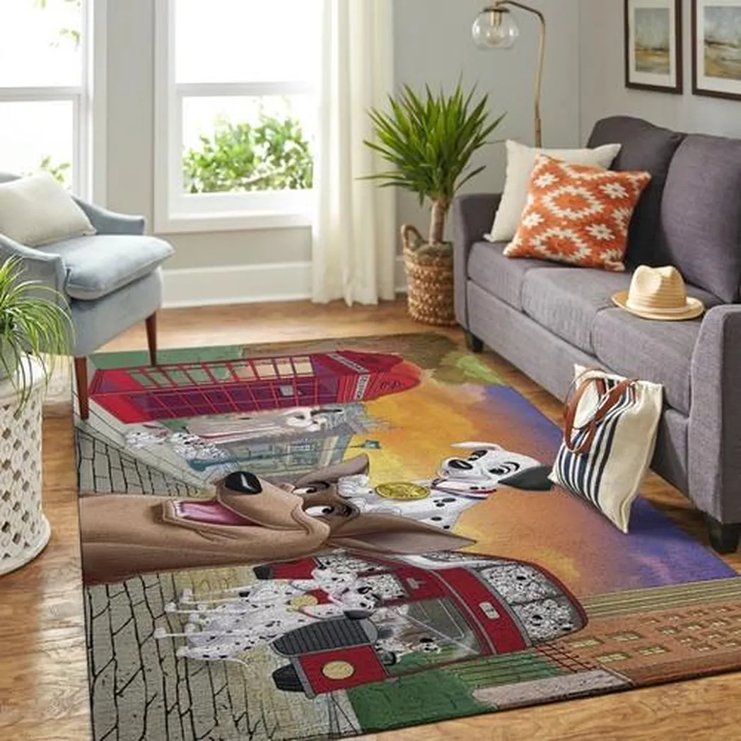 101 Dalmatians Movie Living Room Area No6560 Rug Living Room Area Rug