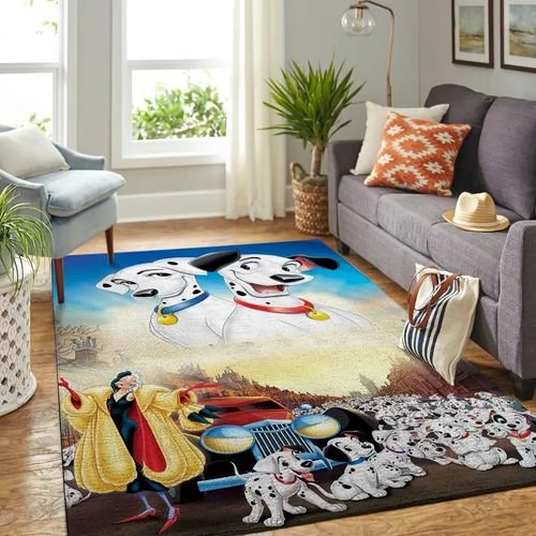 101 Dalmatians Movie Living Room Area No6561 Rug Living Room Area Rug