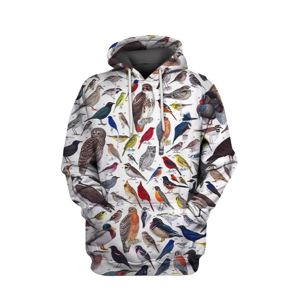 3d Birds Hoodie BT10