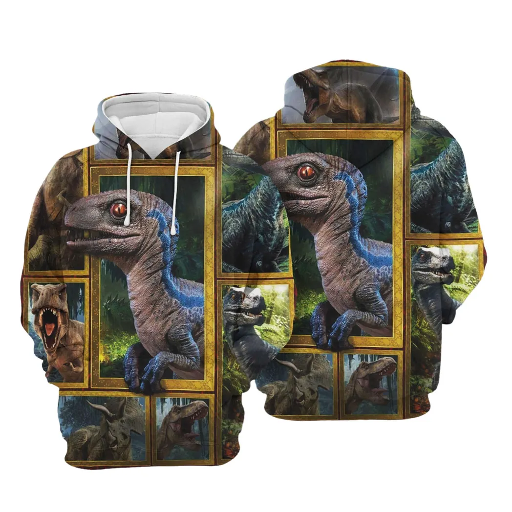 3d Dinosaur Hoodie BT07