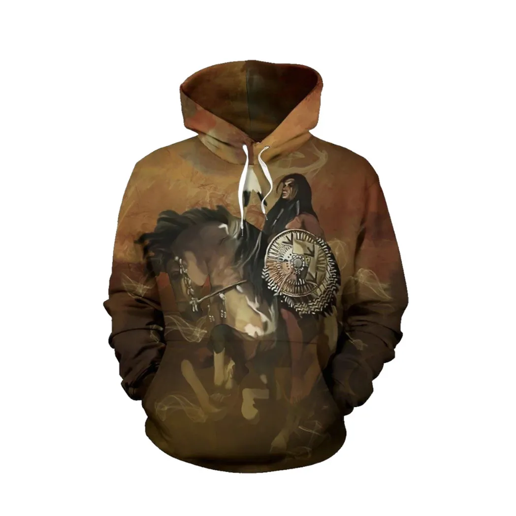 3D Horse Hoodie Bt03 #293