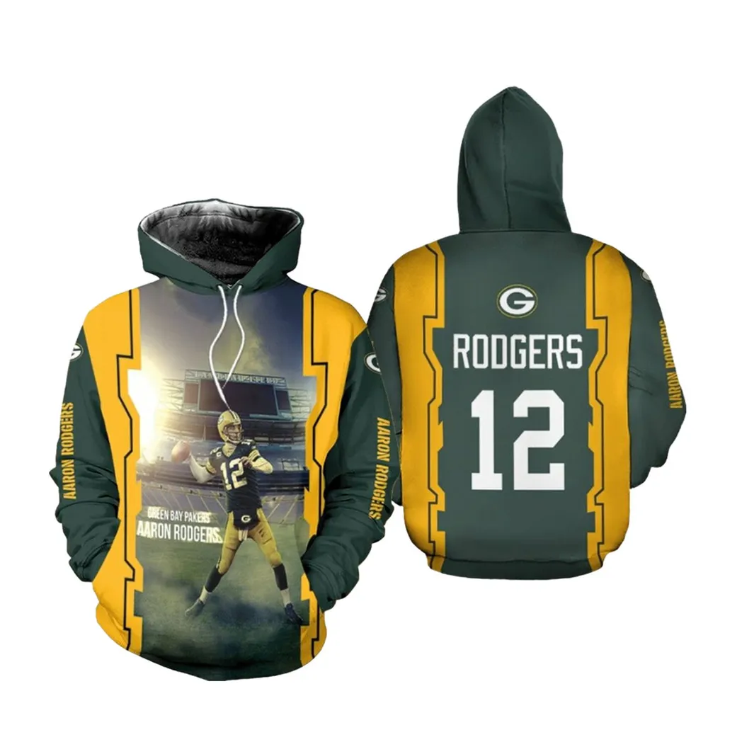 Aaron Rodgers 12 Green Bay Packers Nfl All