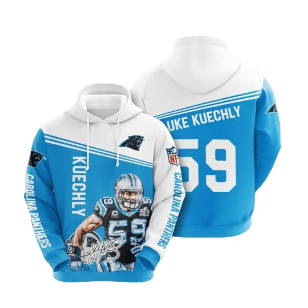 Amazon Sports Team Nfl Carolina Panthers No835 Hoodie