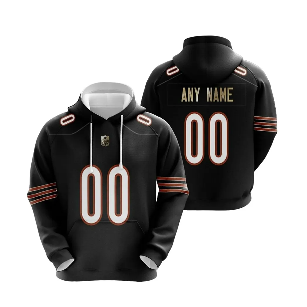 Chicago Bears Nfl American Football Team Custom Game Navy Designed Allover Custom Gift For Bears Fans Hoodie