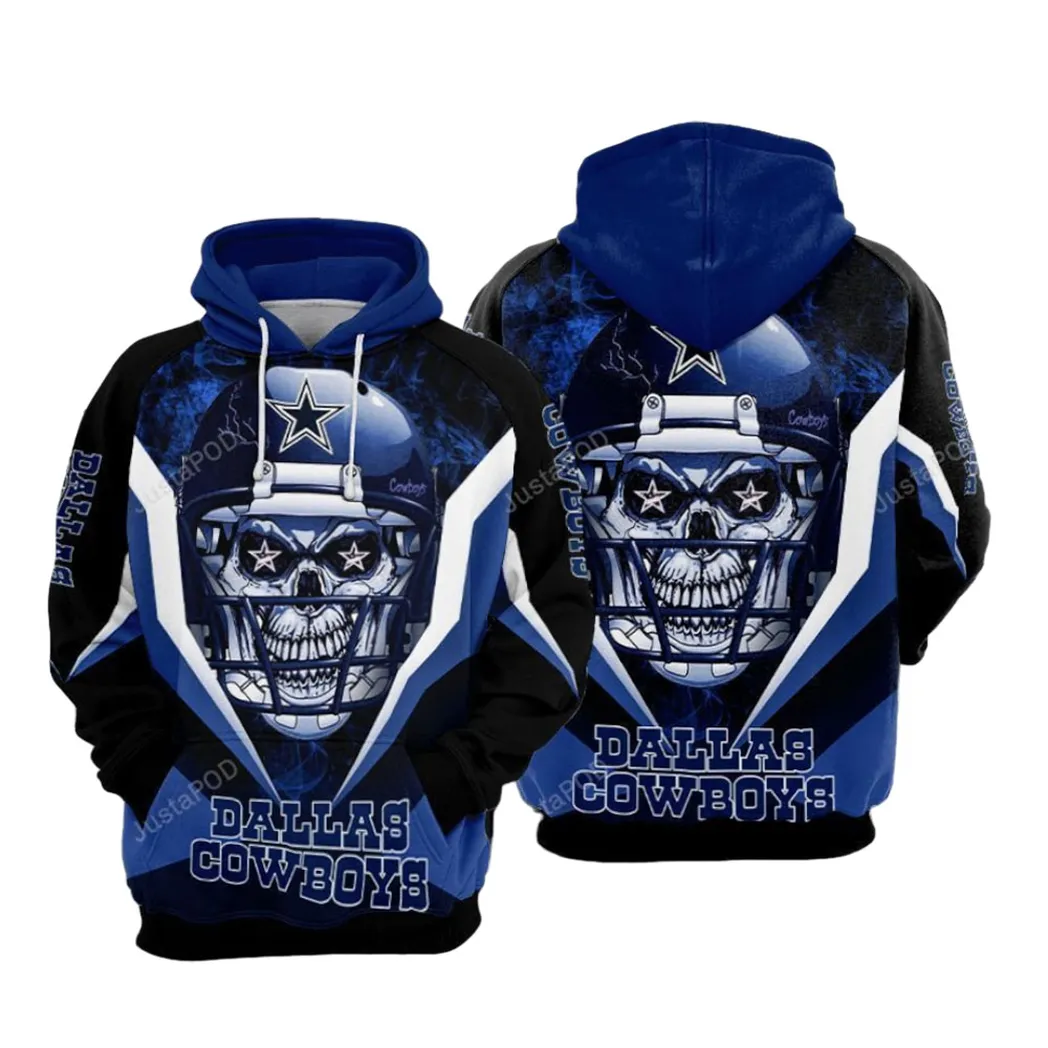 Dallas Cowboys Nfl Hoodie, Zip-up Hoodie