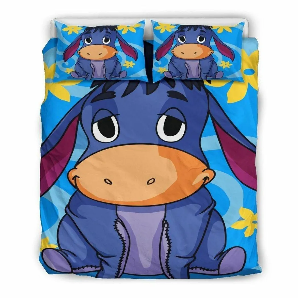 Eeyore Winnie The Pooh Disney 3 Beautiful Decor For Disney Fan Bedding Set Duvet Cover Meaningful Gift For Love