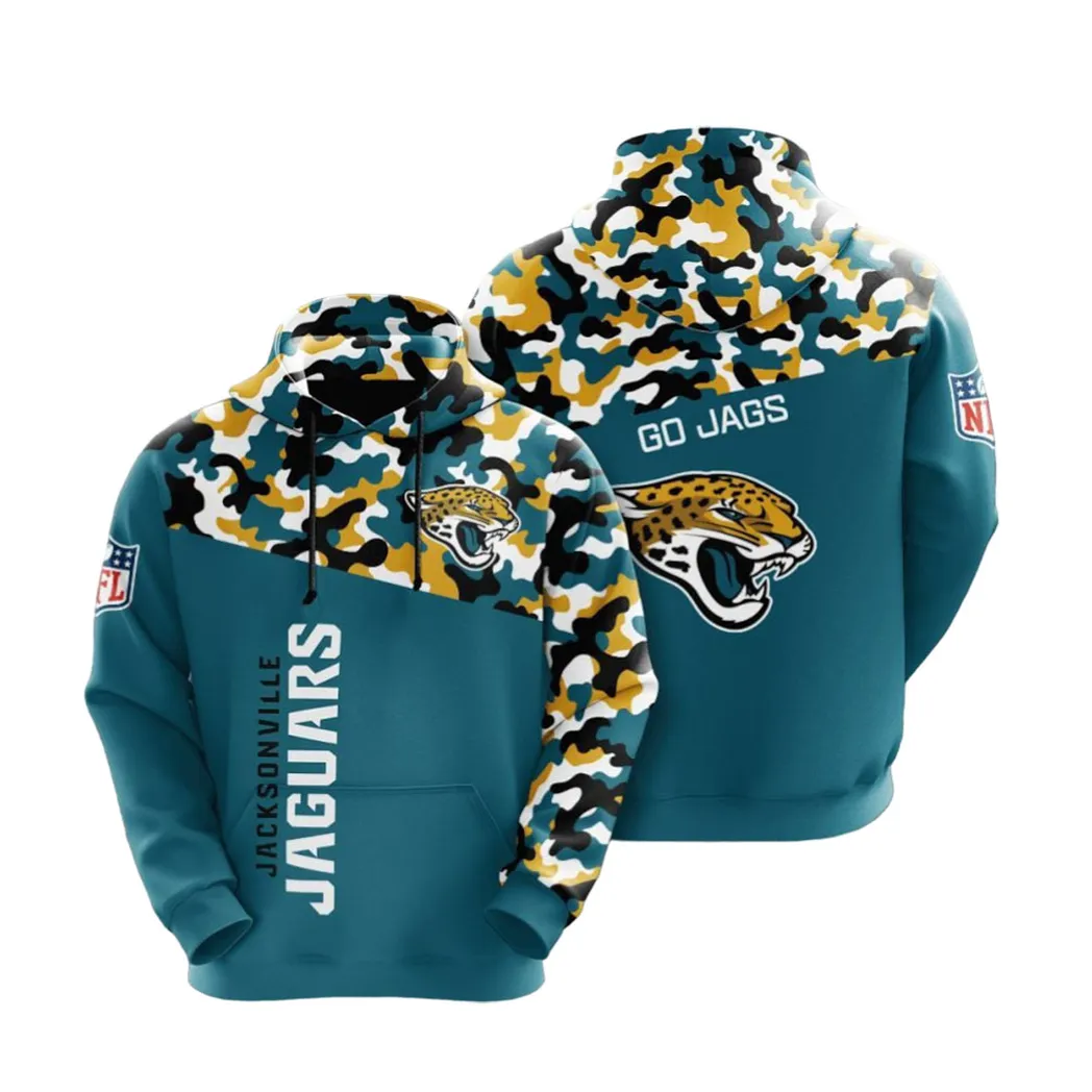 Jacksonville Jaguars No873 Custom Hoodie