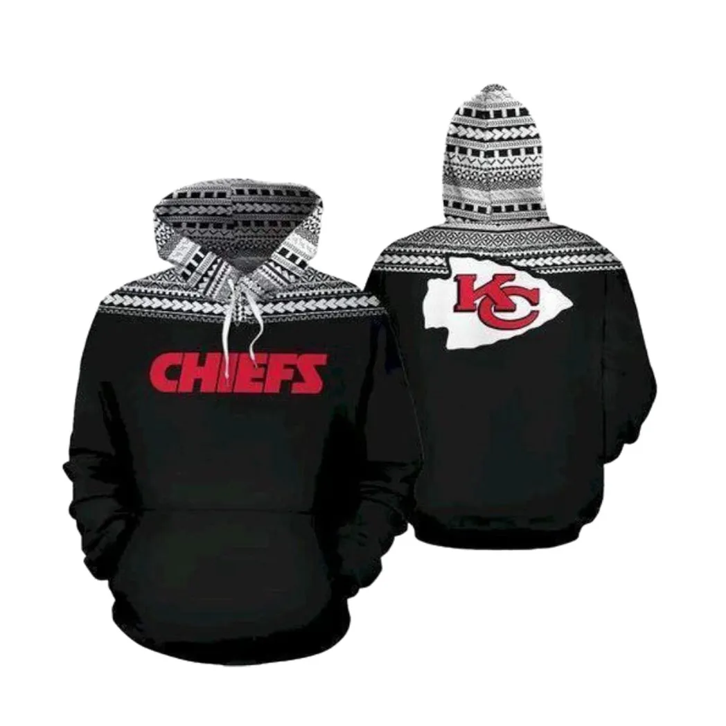 Kansas City Chiefs Ncaa Football Maori Tattoo Hoodie