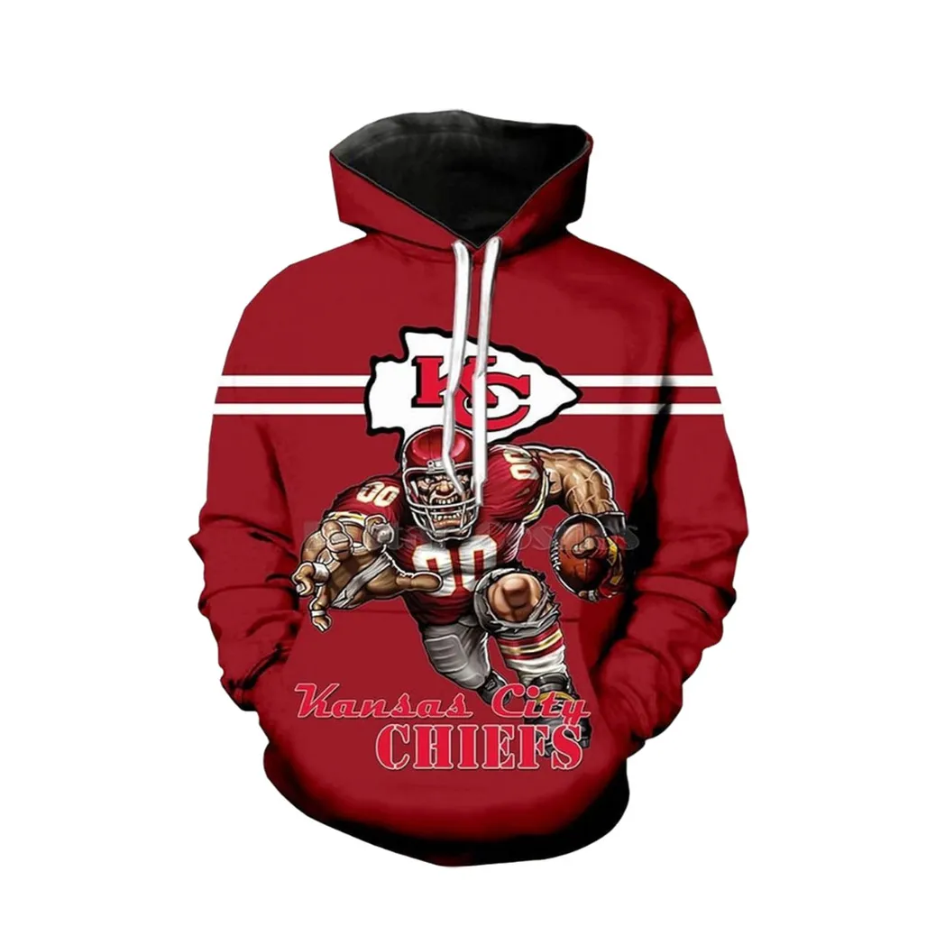 Kansas City Chiefs NFL Men And Women Hoodie, Zip Hoodie Kansas City Chiefs Full Printing Shirt Kansas City Chiefs T Shirt