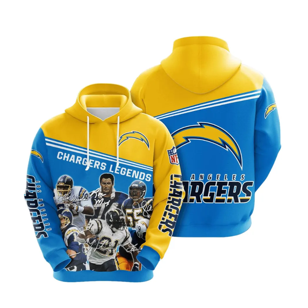 Los Angeles Chargers No1016 Custom Hoodie