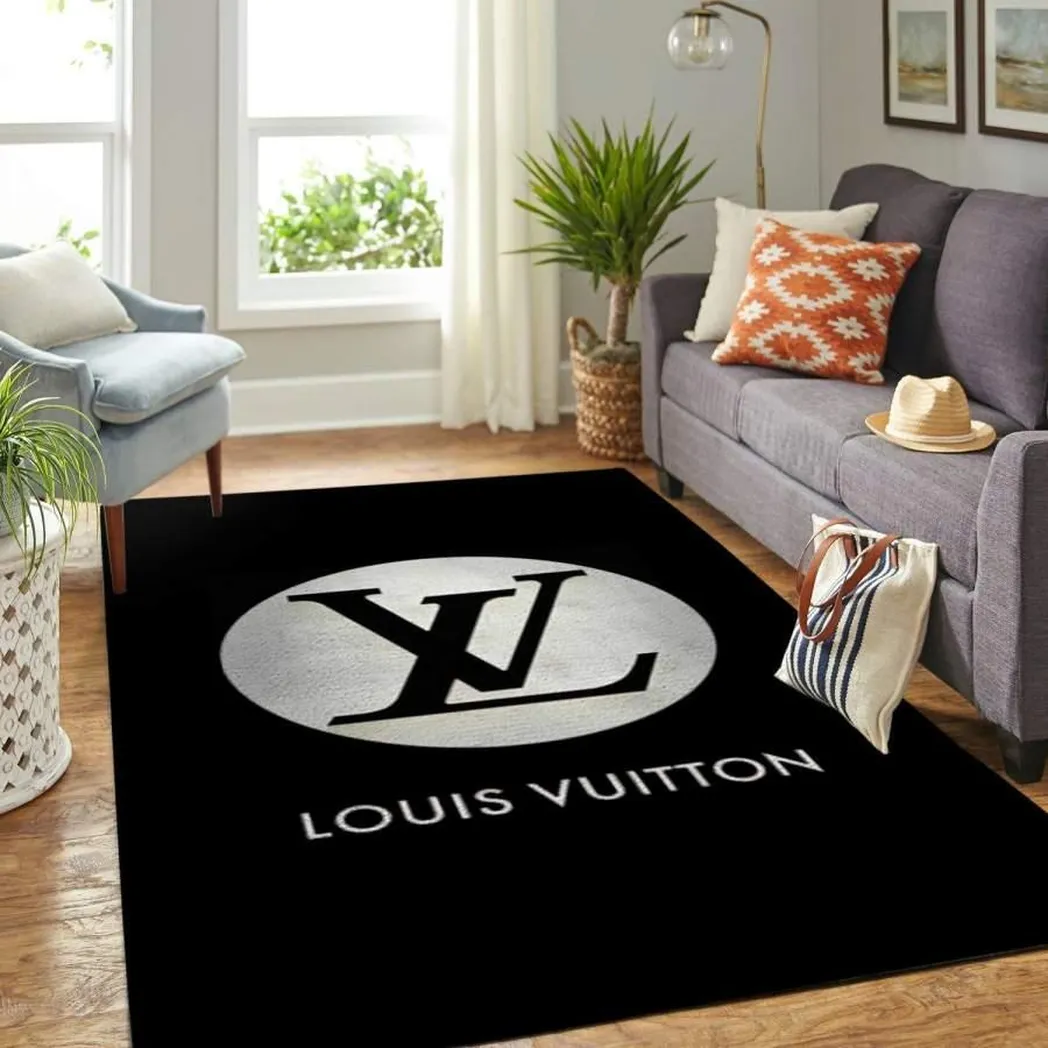 Louis Vuitton Area Rug Living Room Rug Home Decor old 19101915