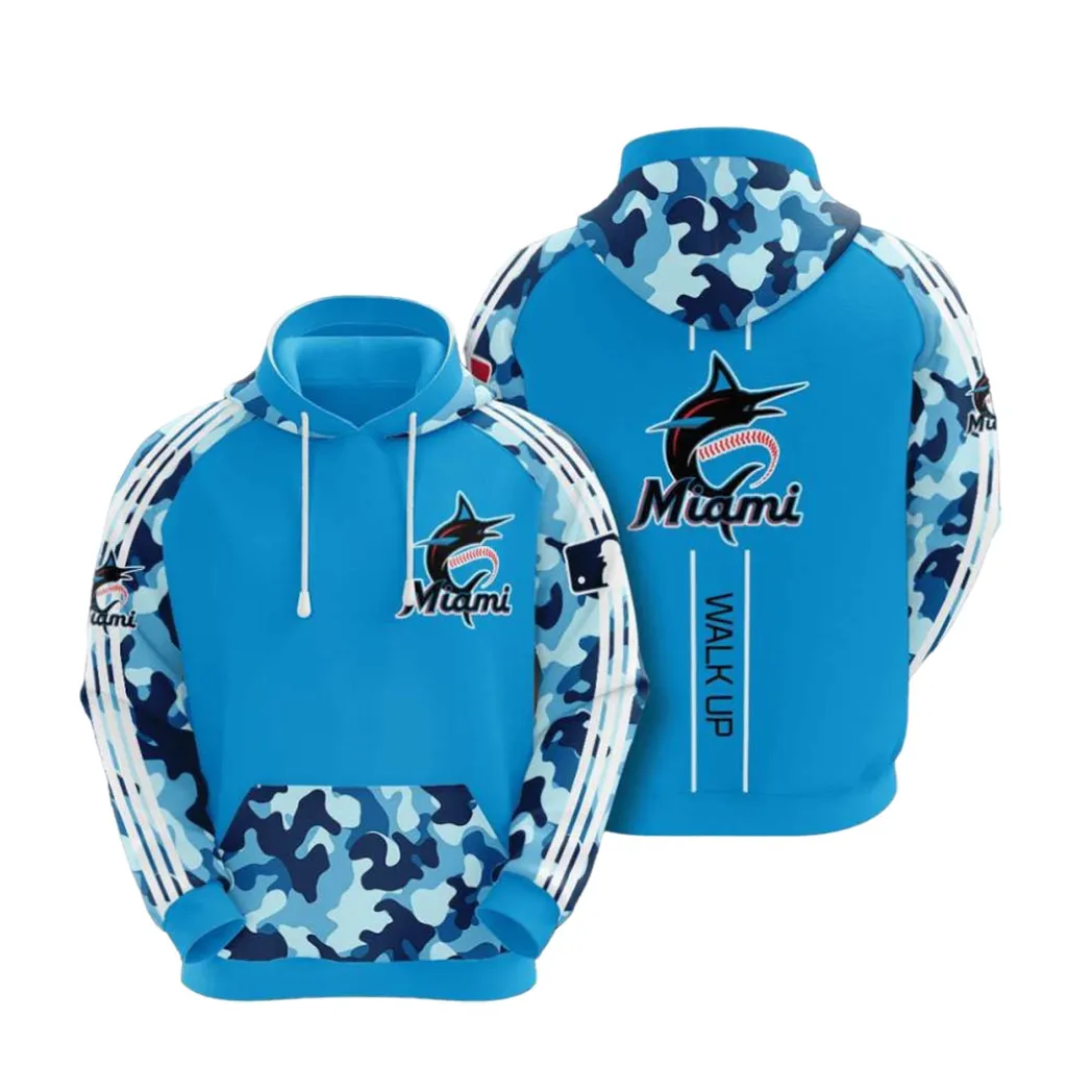 Miami Marlins No1159 Custom Hoodie