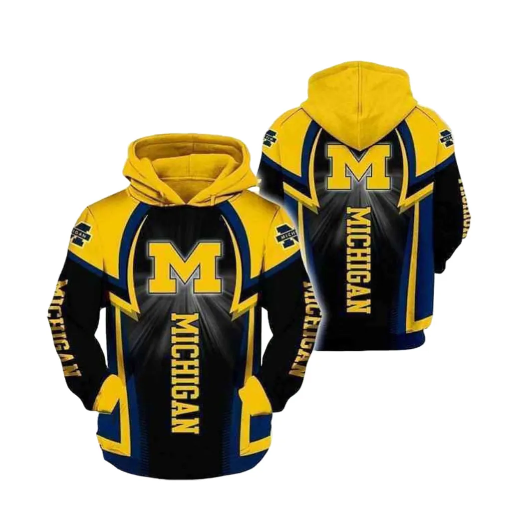 Michigan Wolverines Ncaa For Wolverines Fan Hoodie