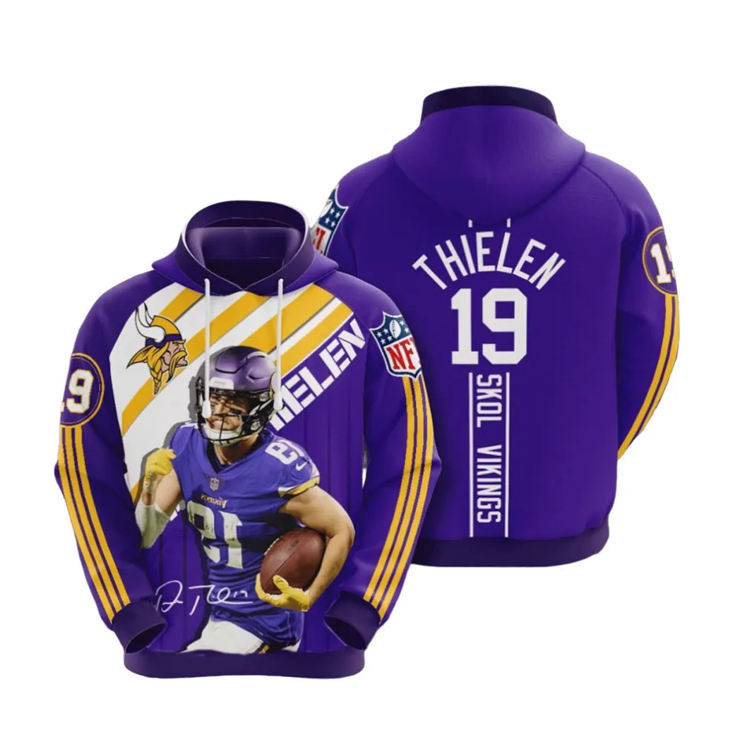 Minnesota Vikings No1224 Custom Hoodie