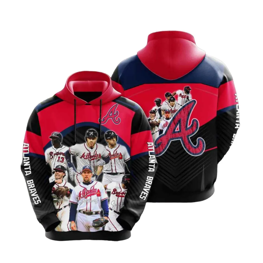 Mlb Atlanta Braves Hoodie,All Over Print Hoodie 2021