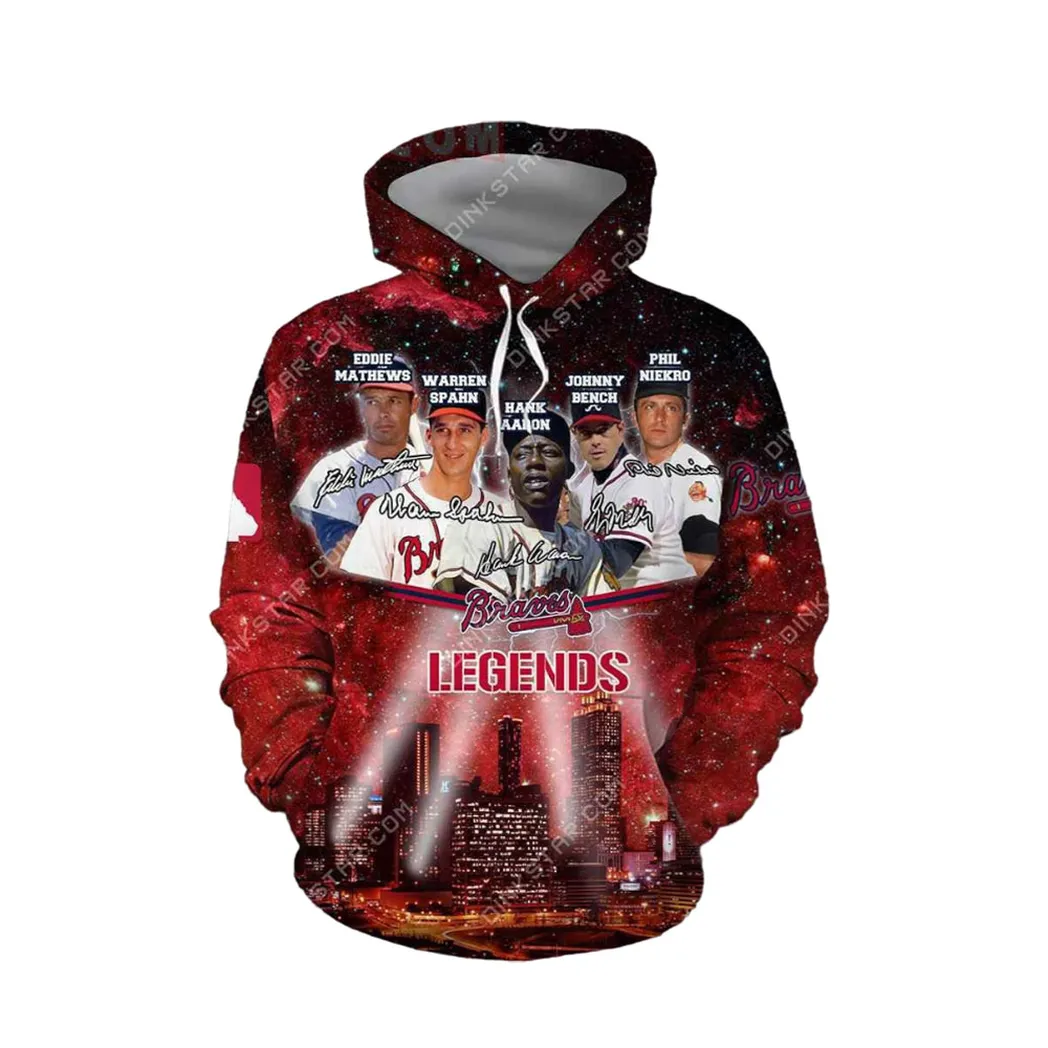 Mlb Atlanta Braves Legends Hoodie 2021