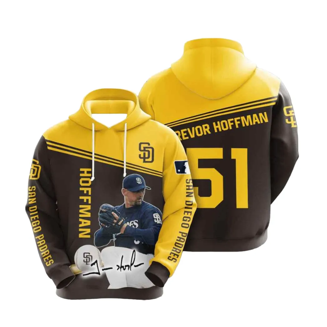 Mlb San Diego Padres Hoodies Printed Zip Hoodies Sweatshirt Jacket  2021