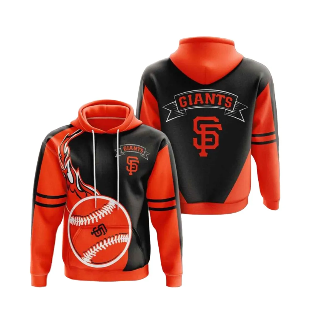 Mlb San Francisco Giants Hoodies Printed Zip Hoodies Sweatshirt Jacket 2021