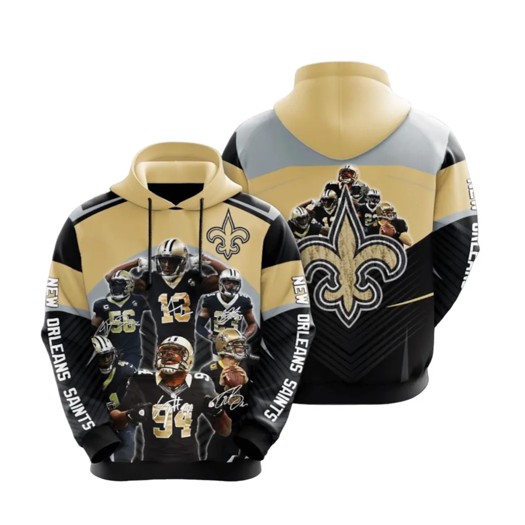 New Orleans Saints No1325 Custom Hoodie