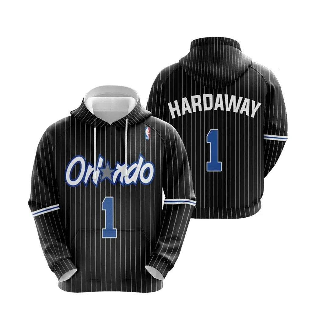 Orlando Magic Penny Hardaway 1 Great Player Nba Basketball Team Logo Designed Allover Gift For Orlando Fans Hoodie