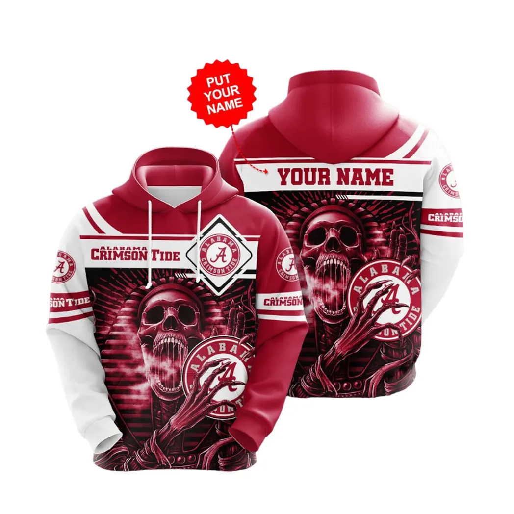 Personalized Alabama Crimson Tide No41 Custom Hoodie