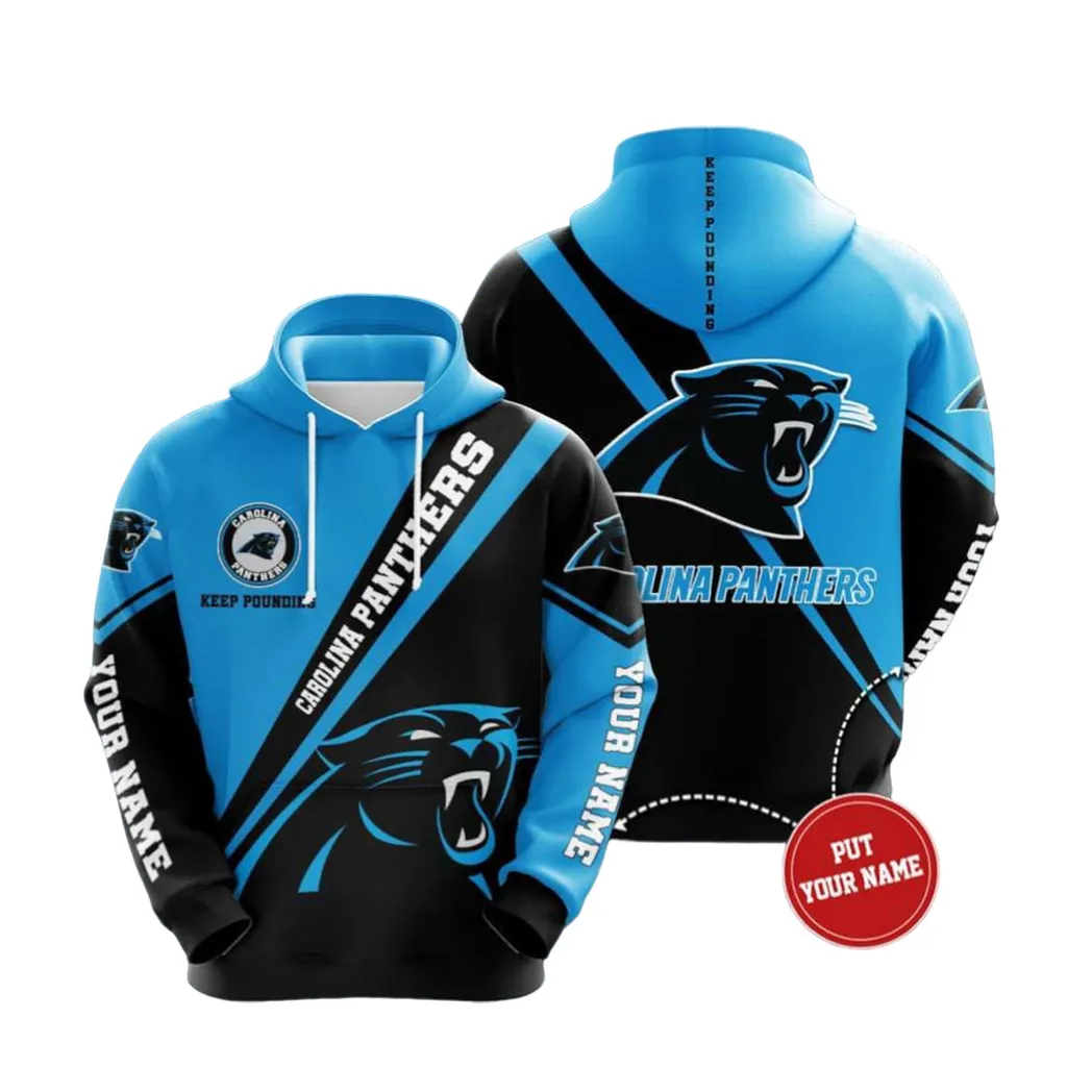 Personalized Carolina Panthers No312 Custom Hoodie