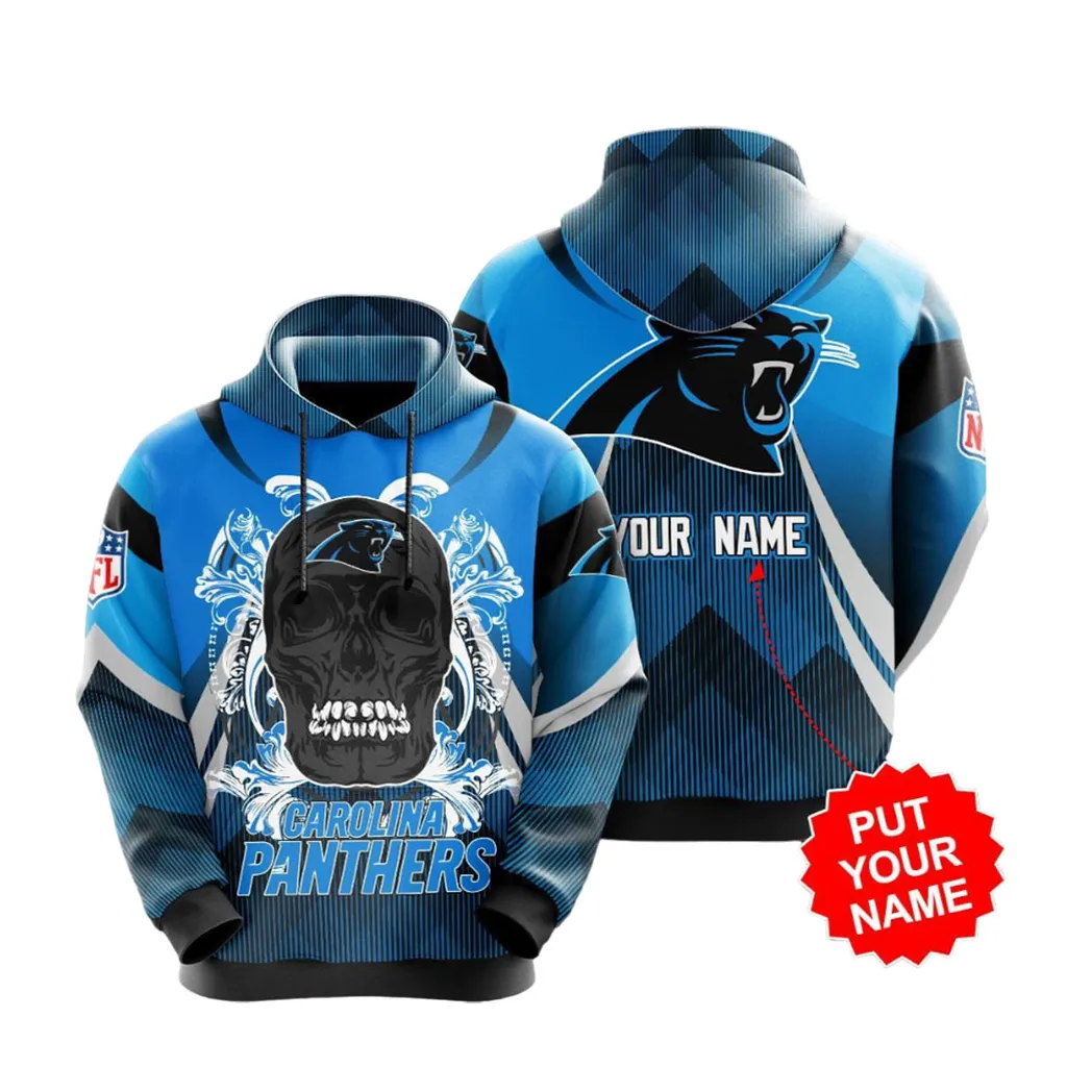 Personalized Carolina Panthers No314 Custom Hoodie