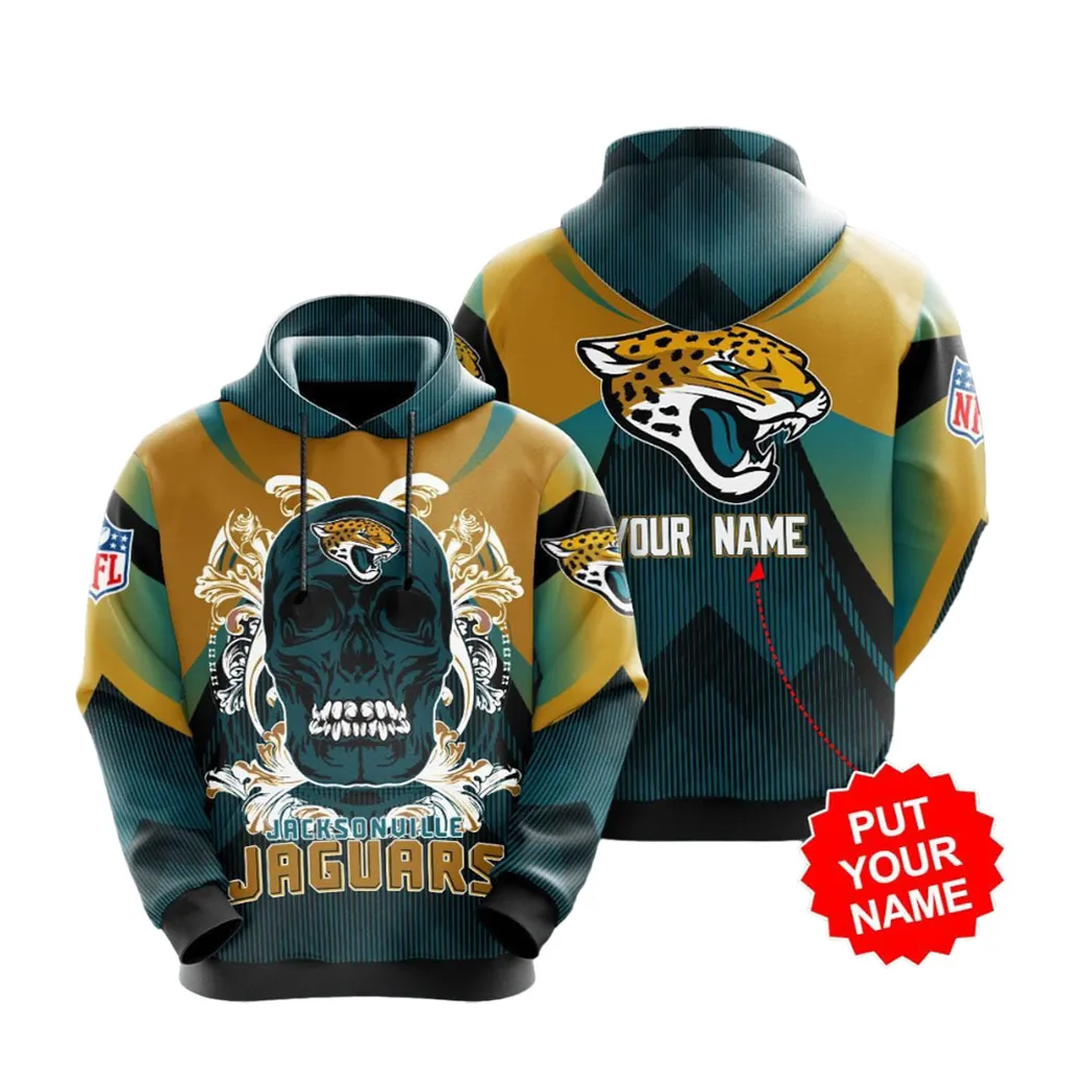 Personalized Jacksonville Jaguars No885 Custom Hoodie