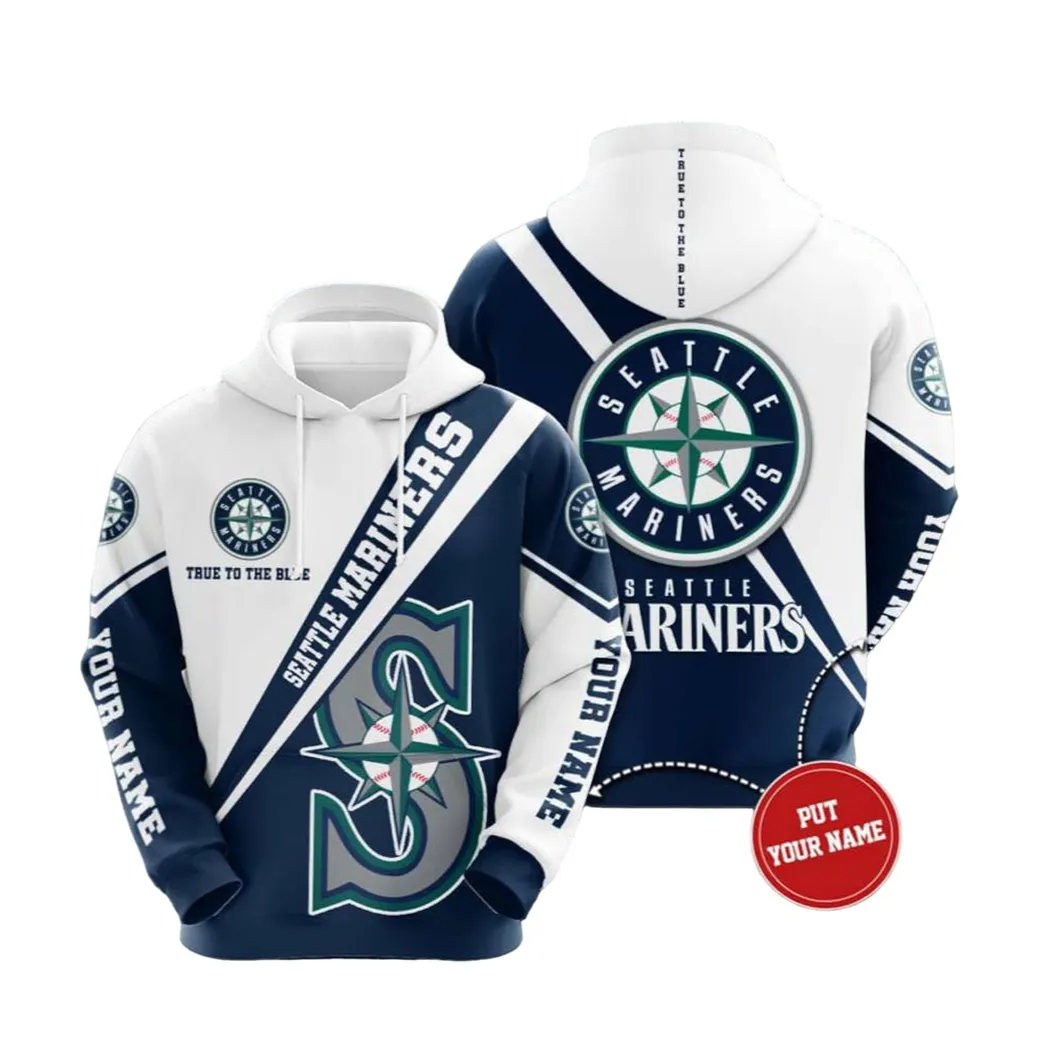 Personalized Seattle Mariners No1771 Custom Hoodie