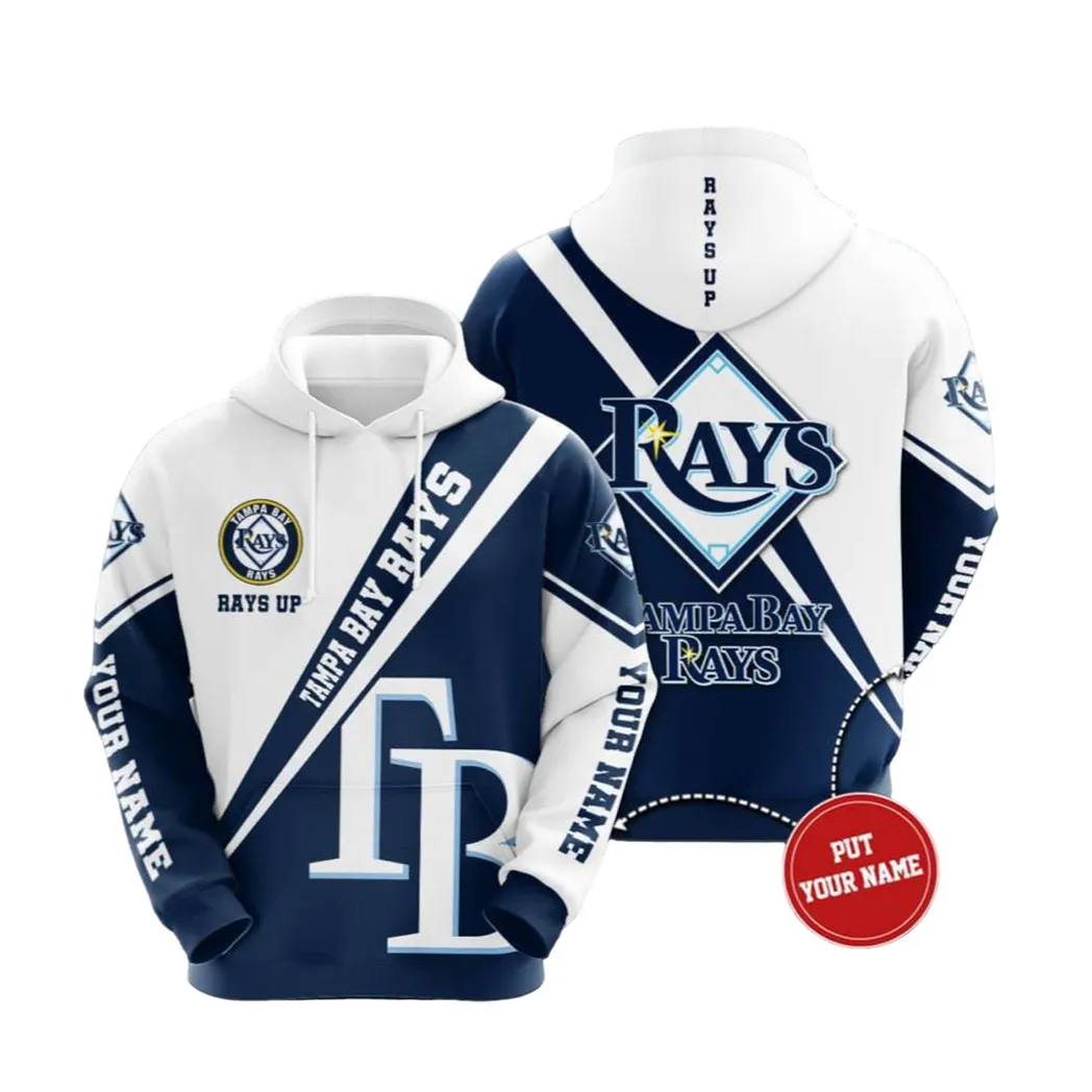 Personalized Tampa Bay Rays No1904 Custom Hoodie