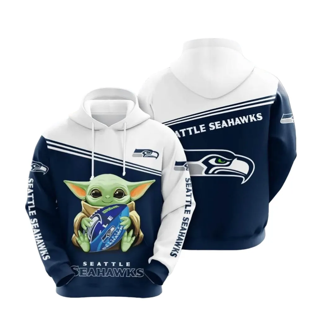 Sports American Football Nfl Seattle Seahawks Usa 648 Hoodie Size S to 5XL