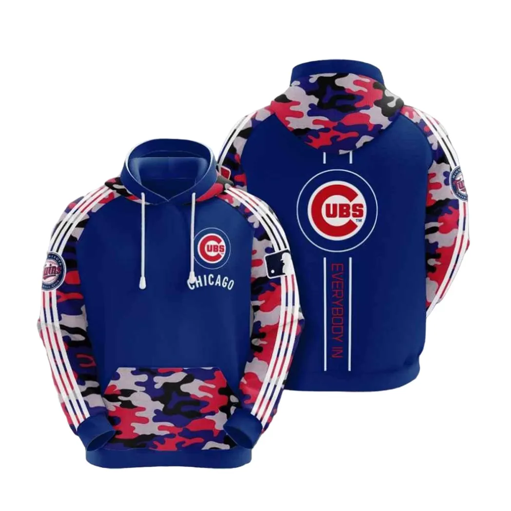 Sports Baseball Mlb Chicago Cubs Usa 459 Hoodie Size S to 5XL