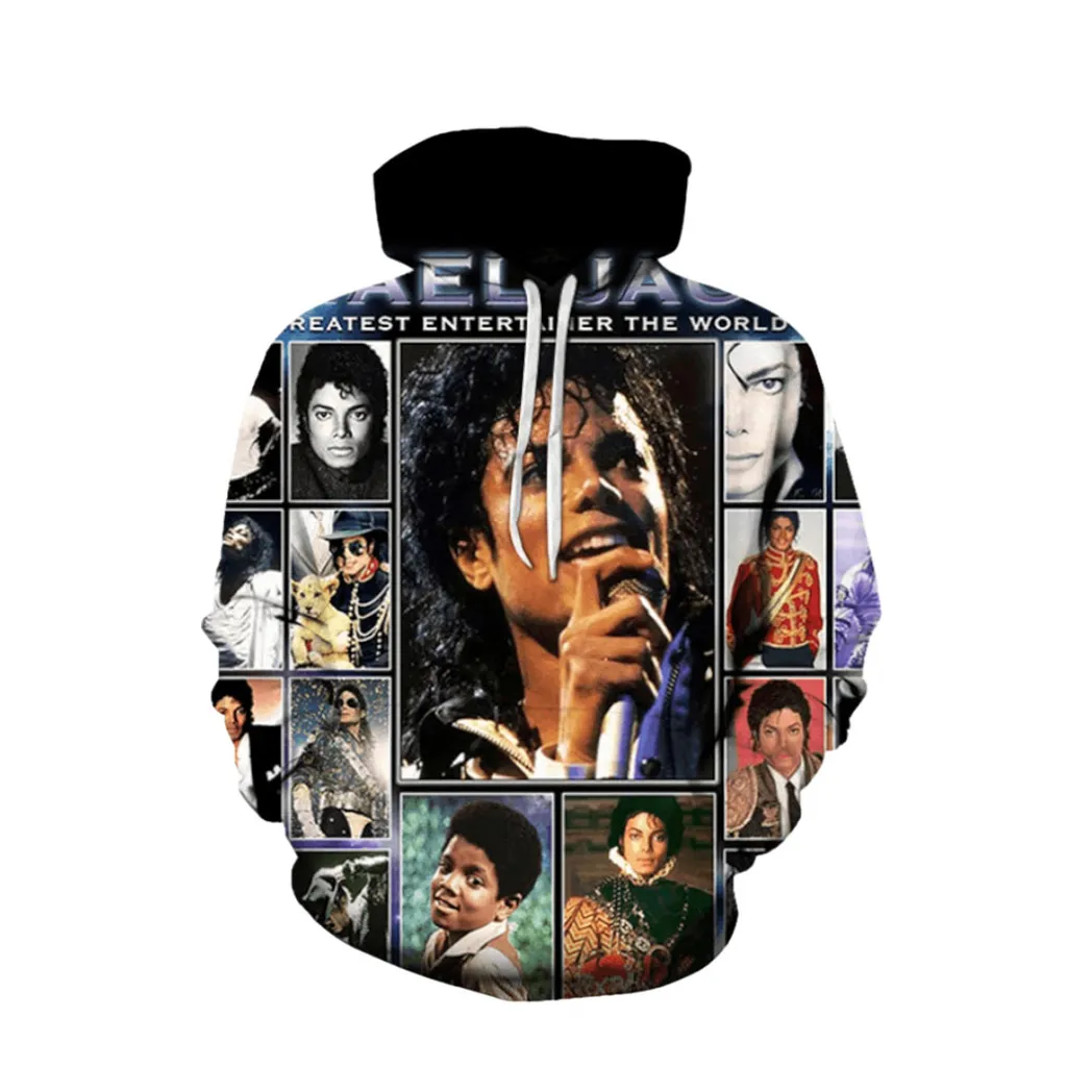 The King Of Pop Gift For Michael Jackson Fan Gift for Moonwalkers Classic Music Hoodie