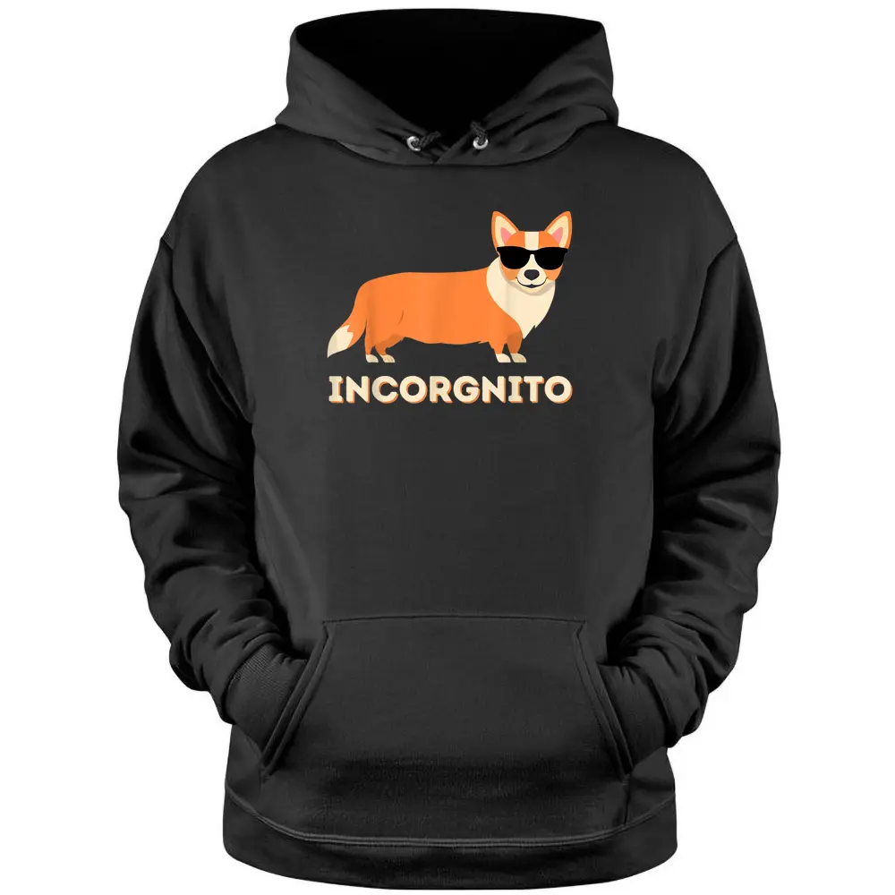 Incorgnito - Funny Welsh Corgi Owner Dog Lover Pullover Hoodie