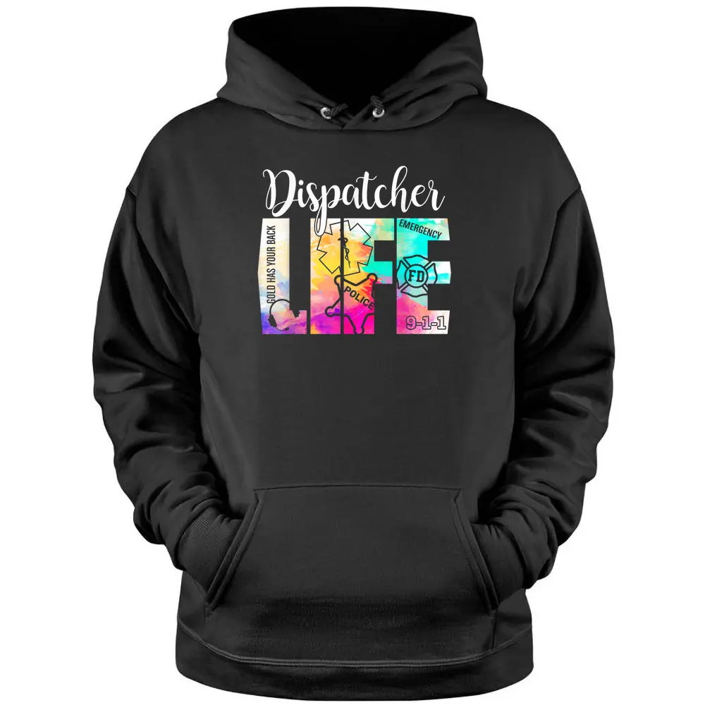 911 Police Emergency Dispatcher Pullover Hoodie