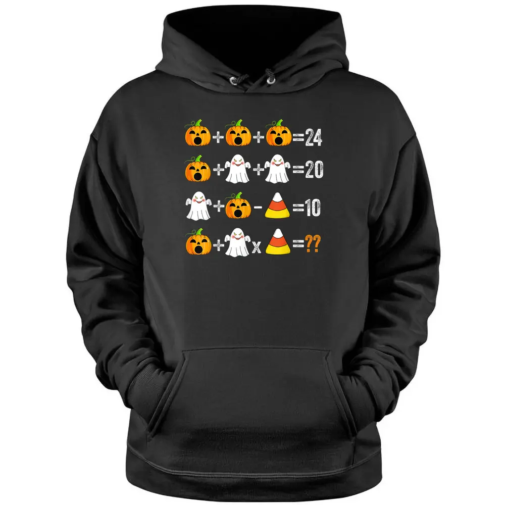 2022 Halloween Order Of Operations Quiz Math Teacher Pumpkin Pullover Hoodie