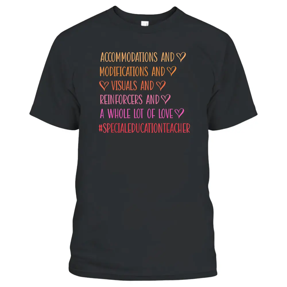 A Whole Lot Of Love Special Education Teacher T-Shirt