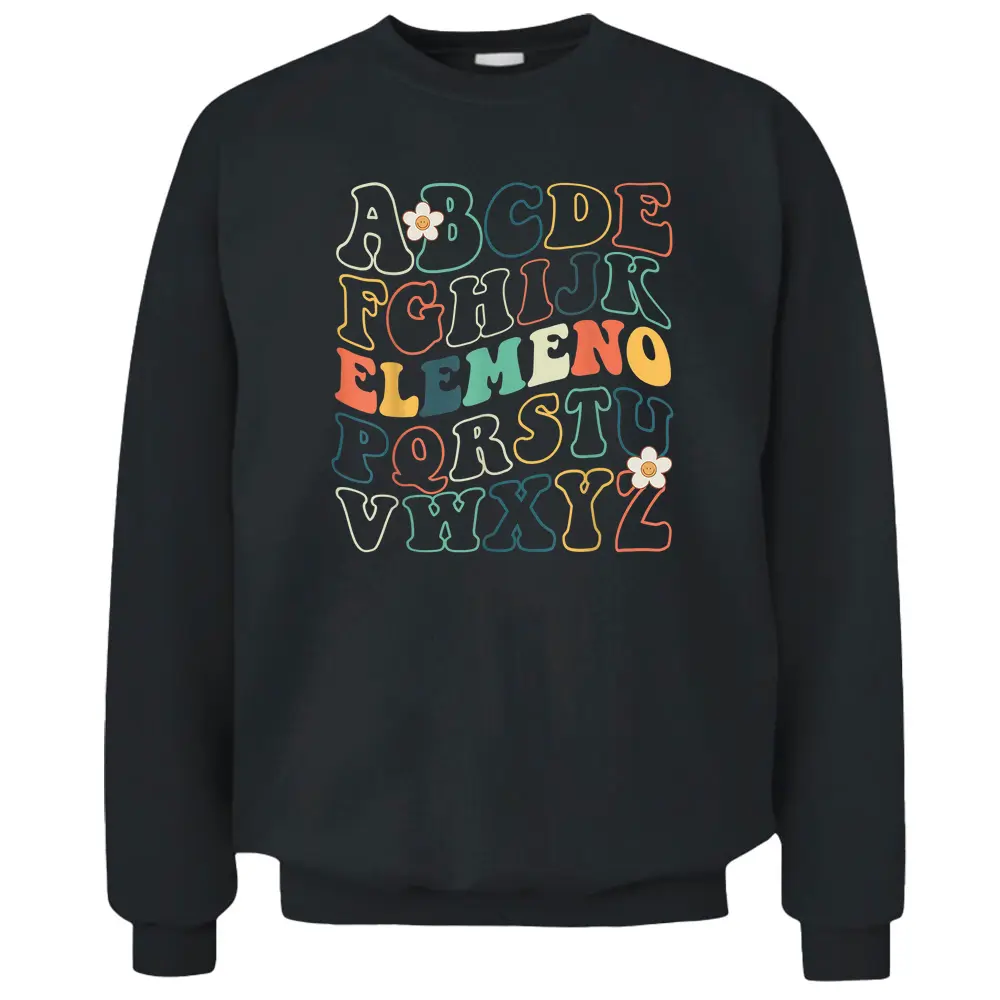 ABC Elemeno Kindergarten Teacher Cute Gifts Back To School Pullover Sweatshirt