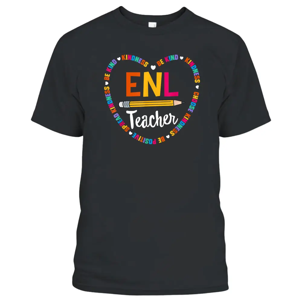 Back To School Tee ENL Teacher English New Language Squad T-Shirt