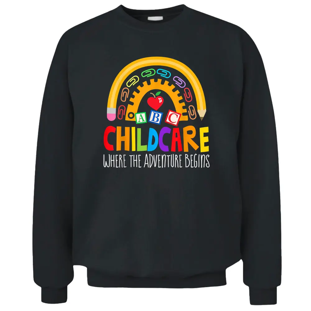 Childcare Director Daycare Crew School Provider Teacher Pullover Sweatshirt