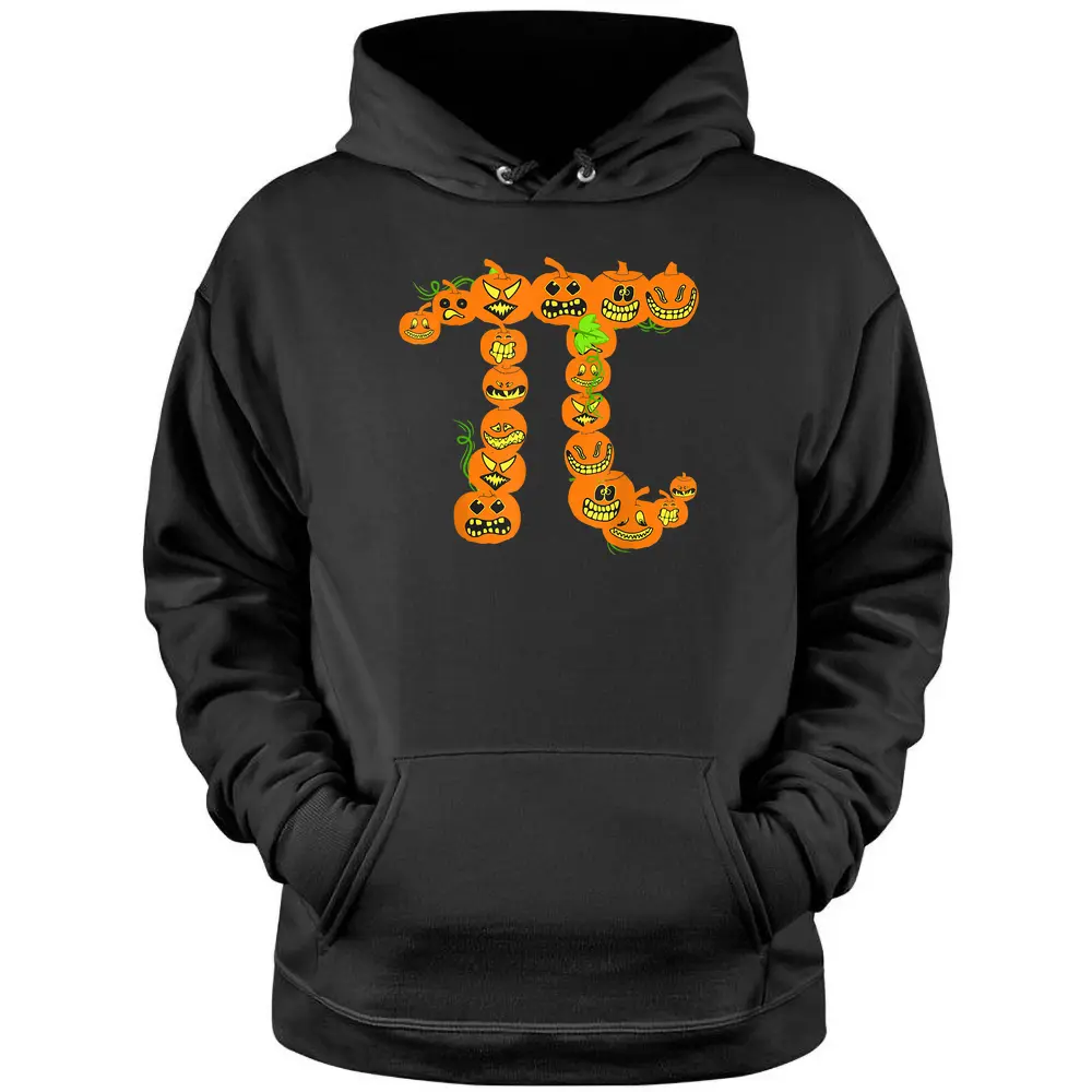 Cool Halloween Costumes Pumpkin Pi Math Lover Gifts Teacher Pullover Hoodie