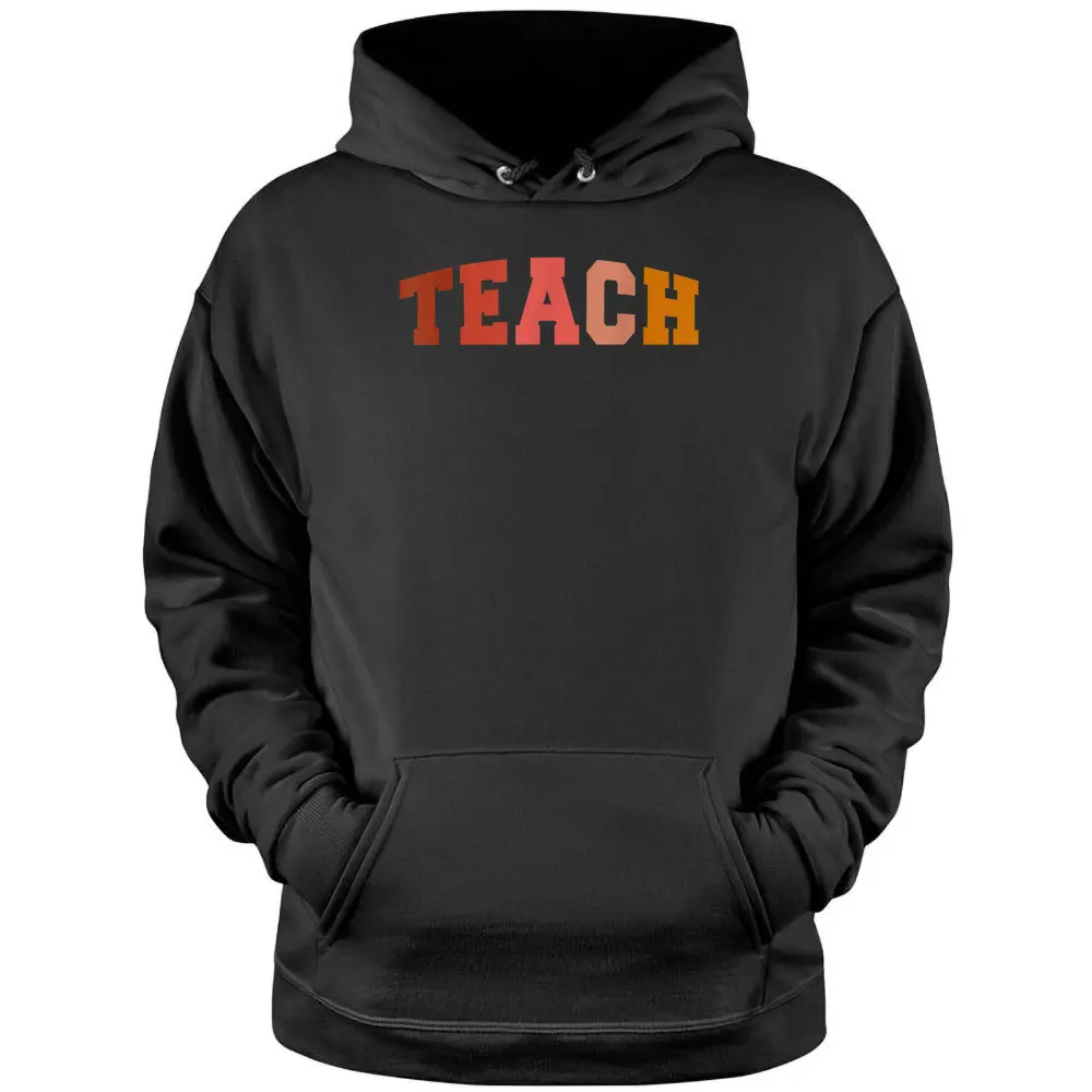 Cute Retro Tee For Teachers Elementary School Teacher Day Pullover Hoodie