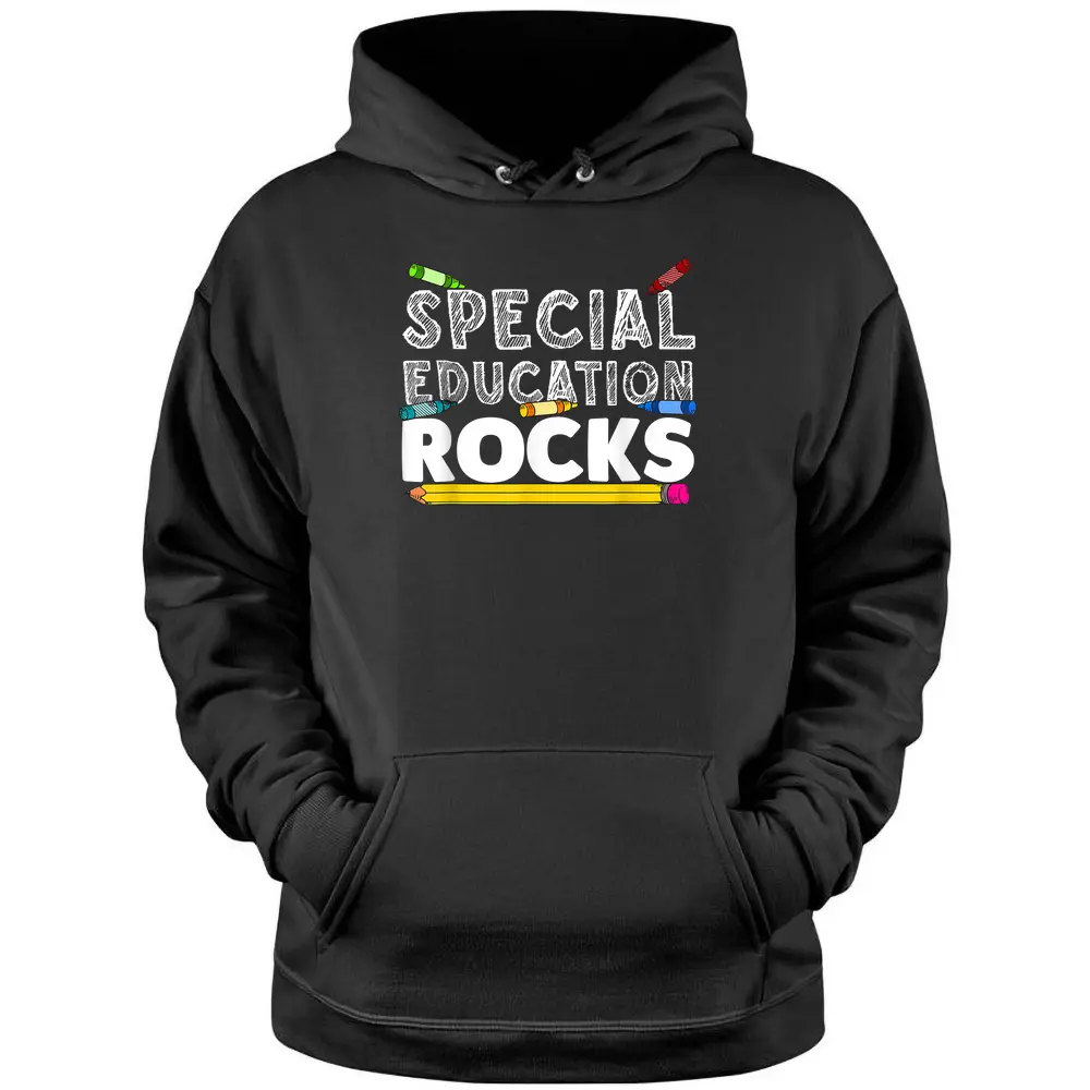 Cute Special Education Art Special Ed Teacher Pullover Hoodie