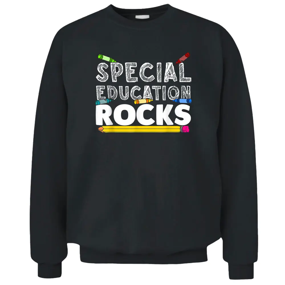 Cute Special Education Art Special Ed Teacher Pullover Sweatshirt