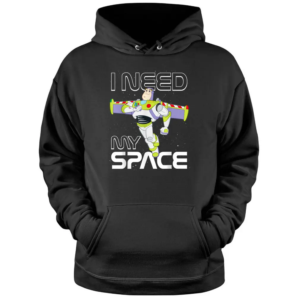 Disney Pixar Toy Story Buzz Lightyear I Need My Space Pullover Hoodie