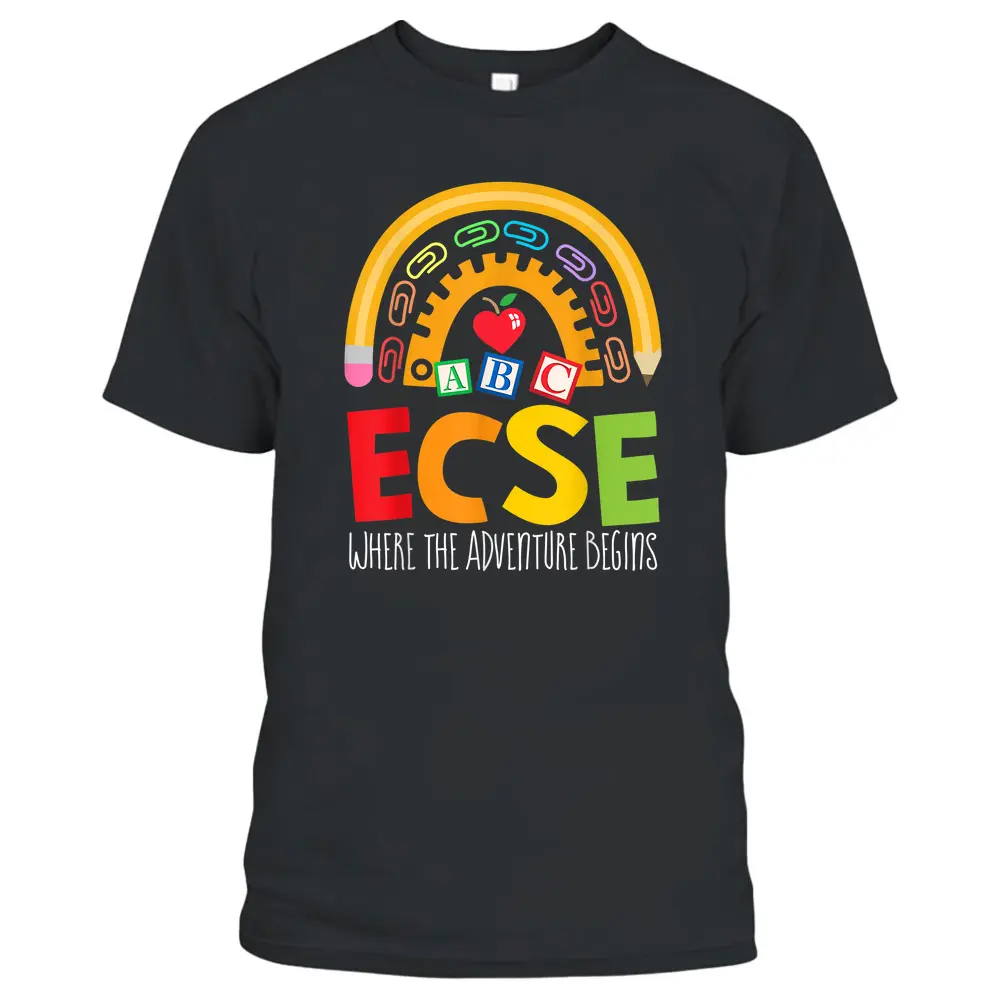 Early Childhood Special Education SPED ECSE Crew Squad T-Shirt